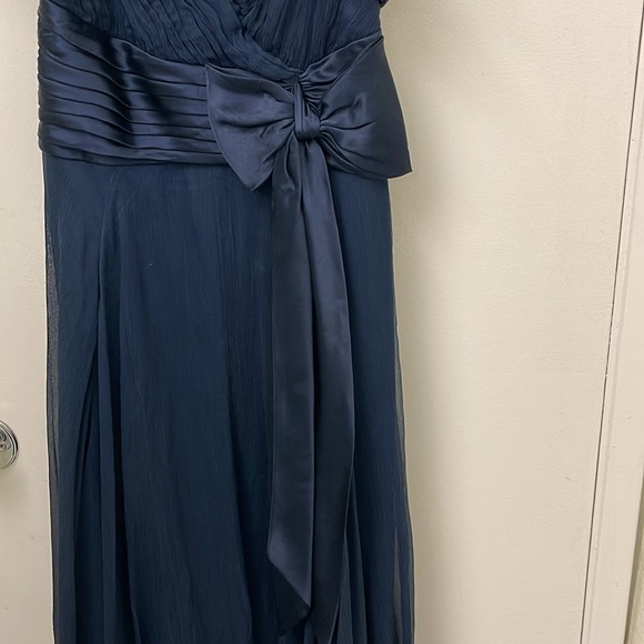 Tadashi Collection Navy Blue Women’s Dress Size 6 - Picture 3 of 6